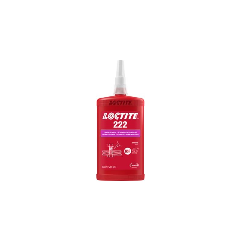 LOCTITE 222 FIJADOR BAJA RESISTENCIA