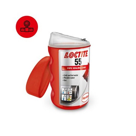 LOCTITE 55 ES/PT HILO SELLADOR DE TUBERÍAS