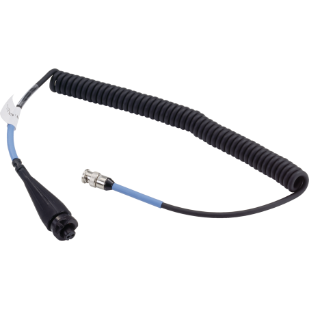 SENSOR.CABLE-COILED-MIL-BNC-RED