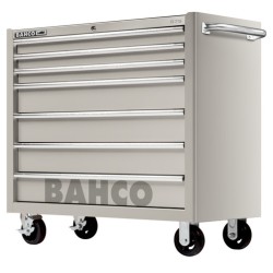 Carro de acero inoxidable de 40" con 7 cajone