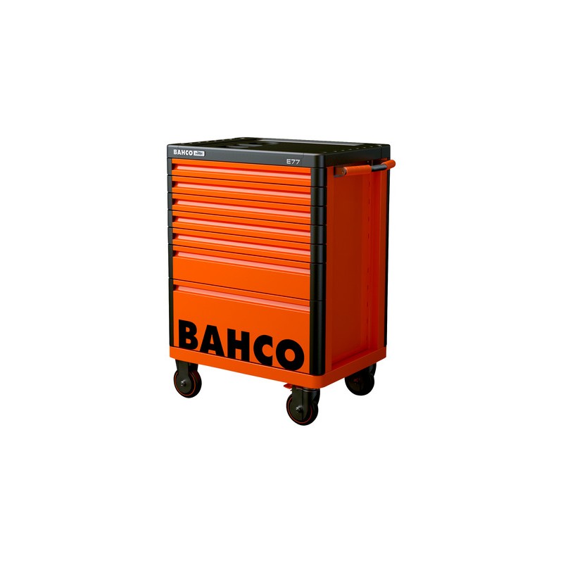 Carro 26" E77 7 Cajones Naranj