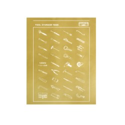 Papel con pegatinas para los carros HUB del a