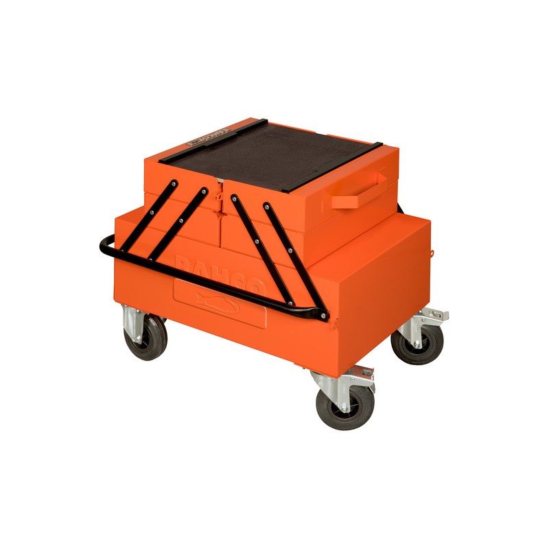 Caja Metálica Con Ruedas