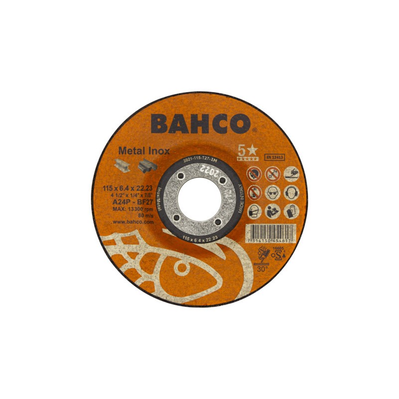 Disco Abrasivo Desbaste T27