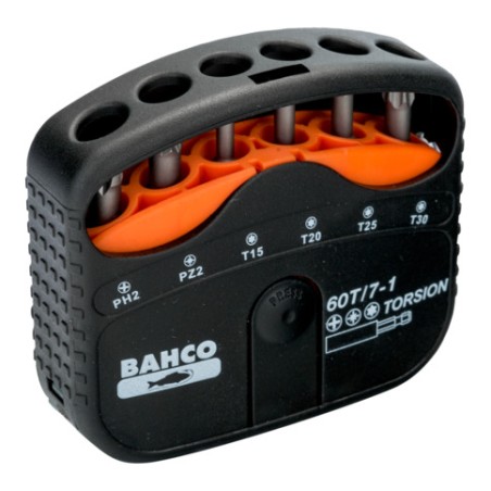 Juego Puntas Torsion 7 Pzs Con