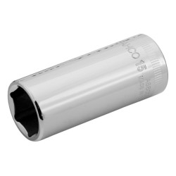 Vaso 1/4", Hex, Aviación