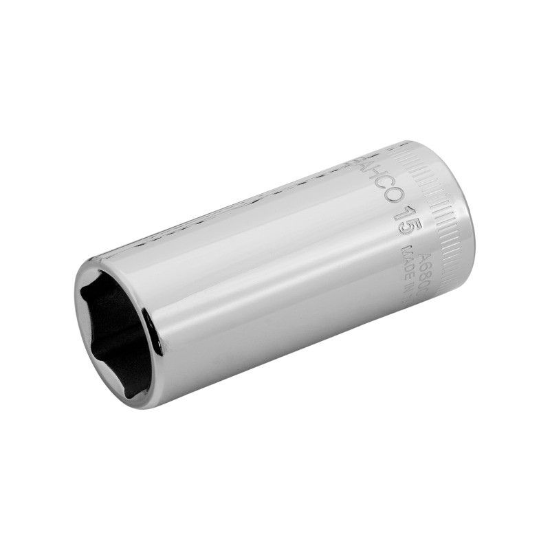 Vaso 1/4", Hex, Aviación