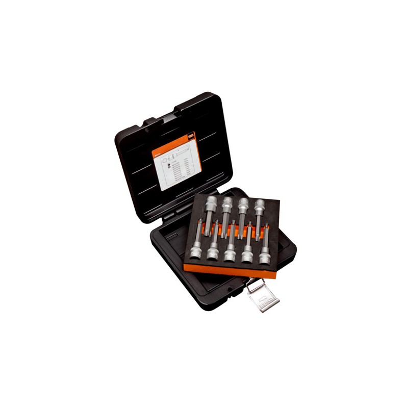 Jgo 9 Vasos Con Punta Torx Inv