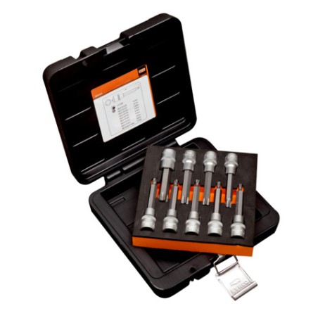 Jgo 9 Vasos Con Punta Torx Inv
