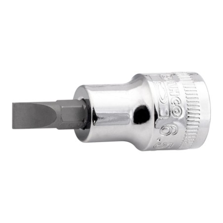 Vaso 3/8, Punta Plana 6,5 Clip