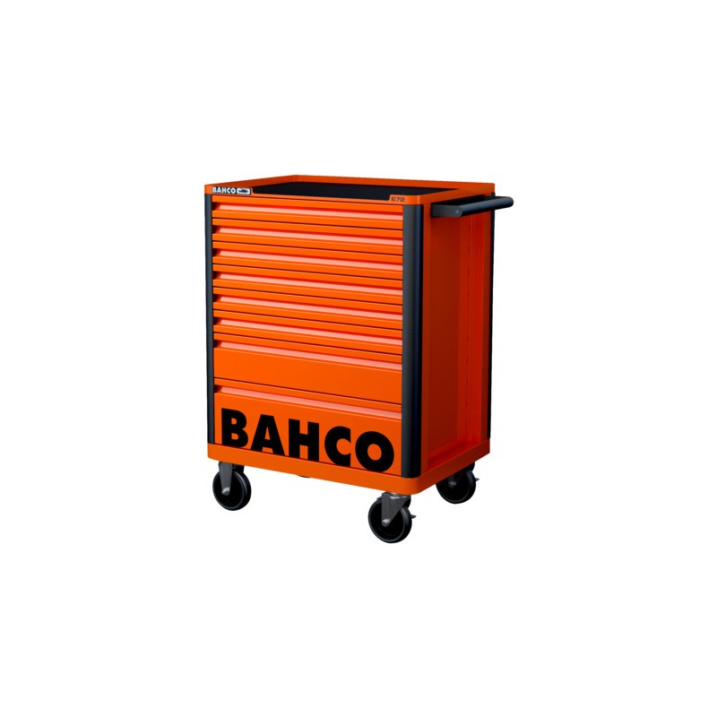 Carro E72 26" 8 Caj Naranja