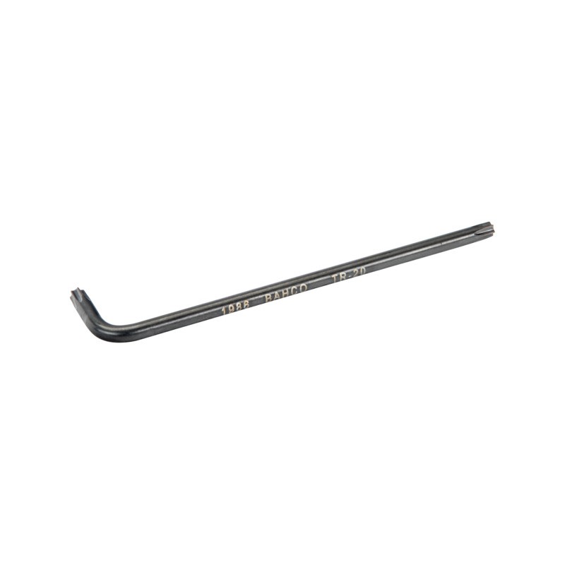 Llave Acodada Torx Inviol T-20