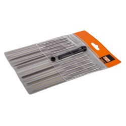 Juego 12 Limas Aguja 16 Cm Bas