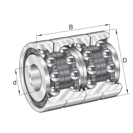 ZKLN4075-2RS-2AP-XL